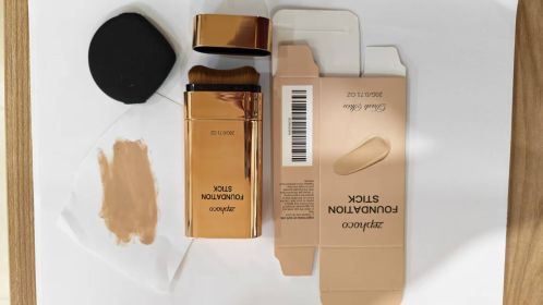 zephoco Foundation and Concealer Stick, Deep, 20 g