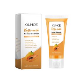 OUHOE Papaya Facial Cleanser Cleans Pores, Balances Oils And Moisturizes And Moisturizes Skin