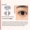 No Glue Soft Magnetic Clip On Eyelashes, Peach Blossom Optimized Length Density Reusable Lashes Small Eye Inner Double Eyelid Modifying Makeup