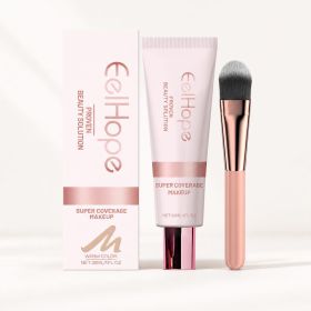 EELHOPE Brush-Applicator Concealer Foundation, Natural, 1 Piece