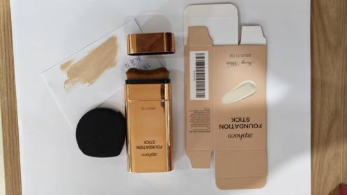 zephoco Foundation and Concealer Stick, Ivory, 20 g