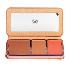 ANASTASIA BEVERLY HILLS - Face Palette (1x Bronzer, 1x Highlighter, 1x Blush) - # Off to Costa Rica (Medium-Tan) ABH10-18189/ 181891  17.6g/0.62oz
