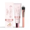 EELHOPE Concealer Foundation Liquid with Brush, Skin Tone, 1 Pieces